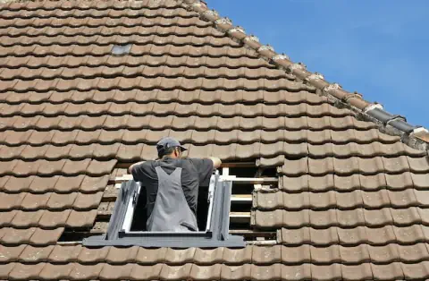 Pose de velux - Saint-Sornin
